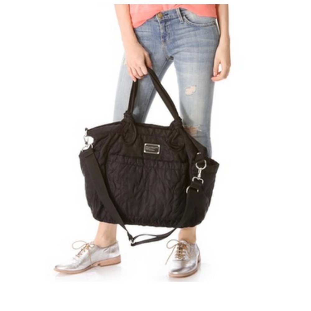 Marc by Marc Jacobs pretty nylon Eliz-a-baby diaper or weekend travel bag